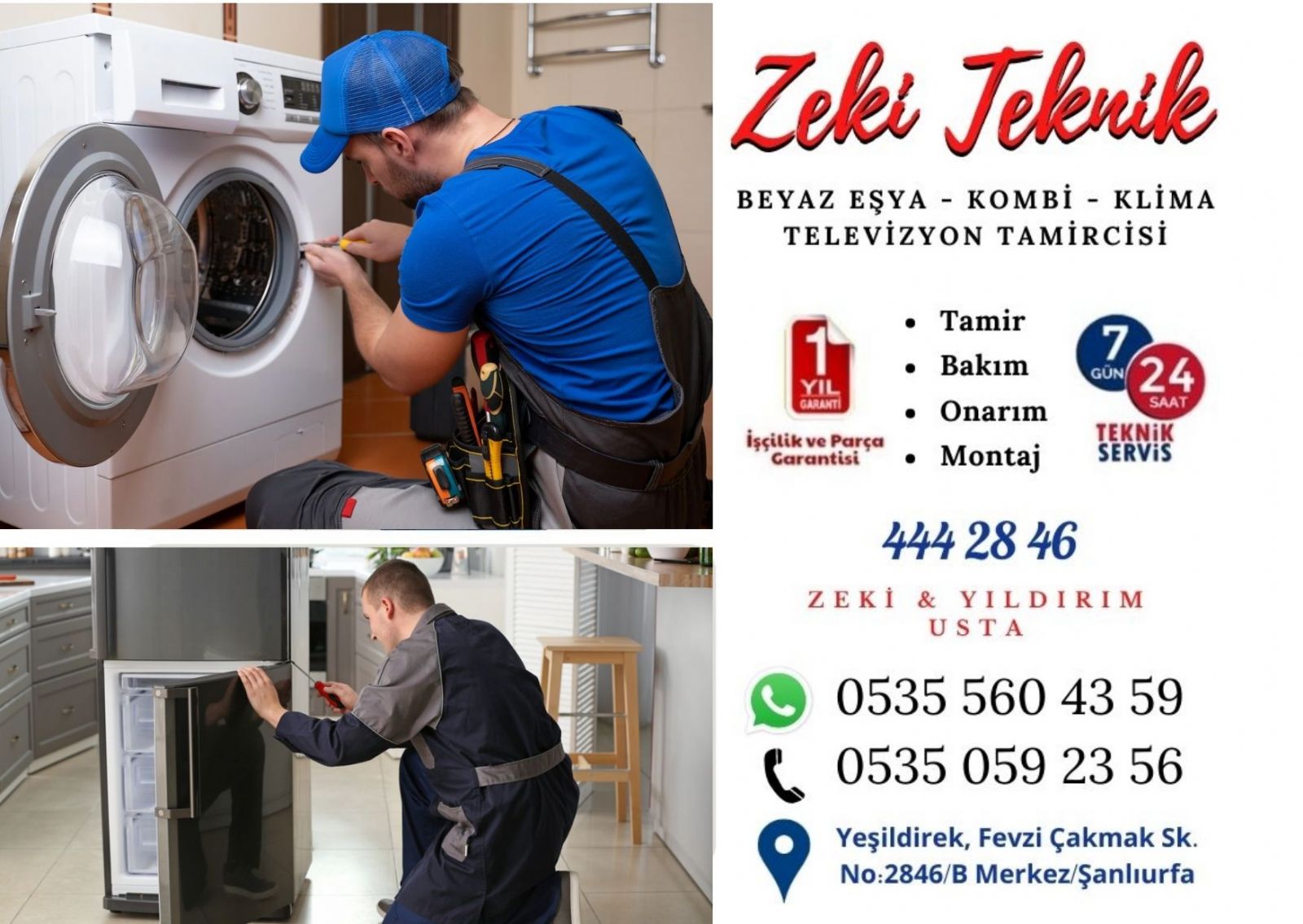 Haliliye Beyaz Eşya Servisi